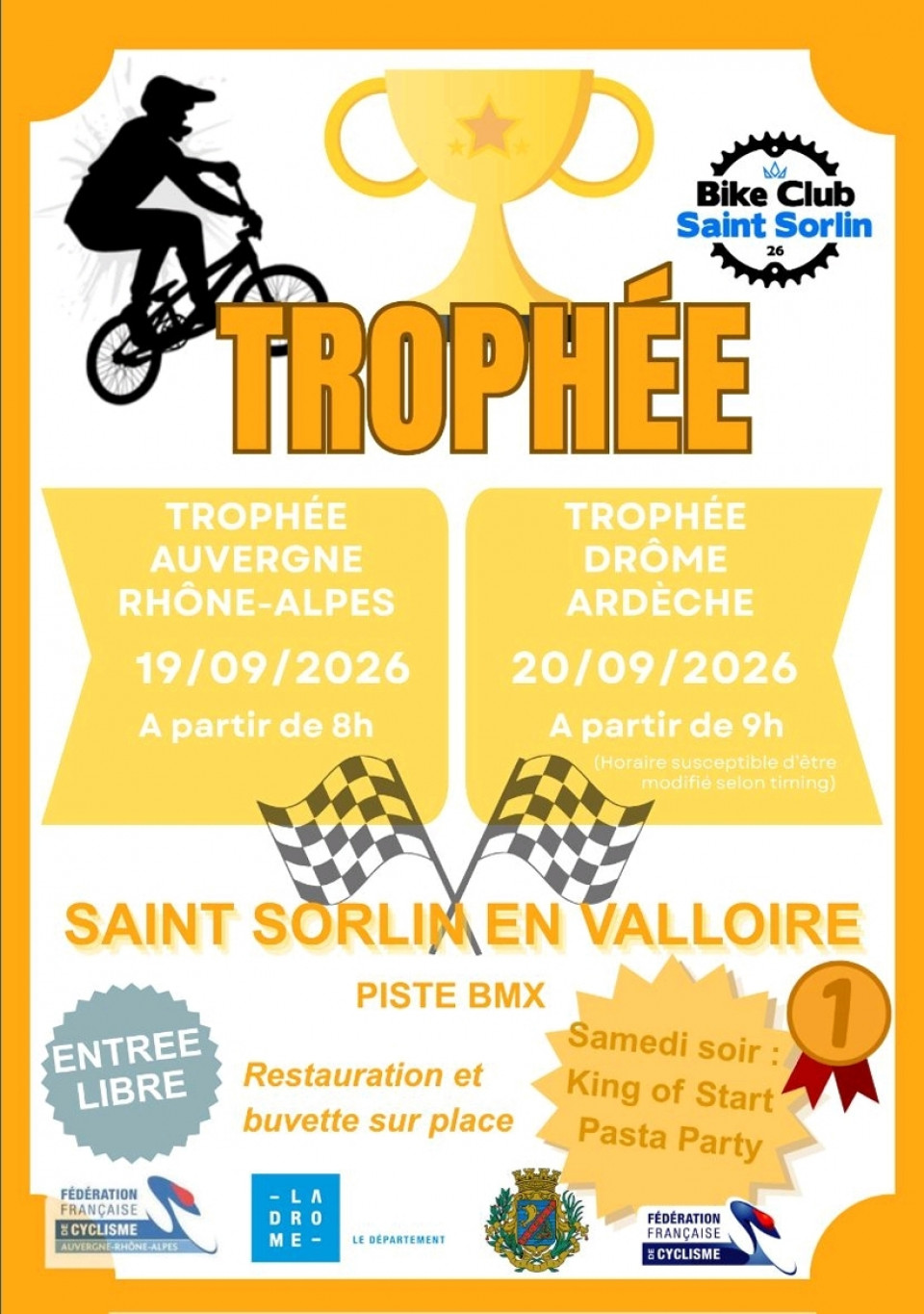 Trophée AURA St Sorlin